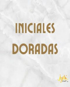 Collar Acero Iniciales