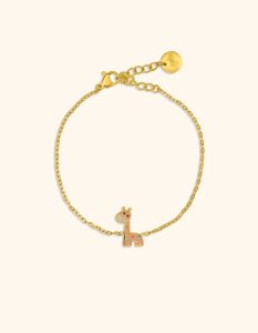 Pulsera Acero Jirafa Cute